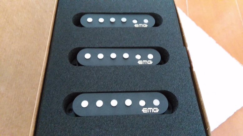 EMG SVピックアップセットを導入した結果 - 唸れ僕のエレキギター！